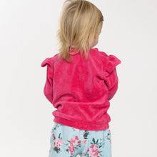 Laden Sie das Bild in den Galerie-Viewer, PDF Schnittmuster Download – Baby Mädchen Kleidung – Kleid &amp; Sweatshirt Set – Mehrere Größen – Rüschen-Schulter &amp; Pinafore-Option – Digitaler Nähleitfaden