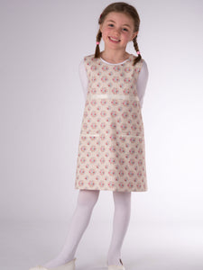 Mädchen Kleid mit Tropfenausschnitt ELENA Schnittmuster Ebook pdf Schnittmuster PDF Ebook download Patternforkids 