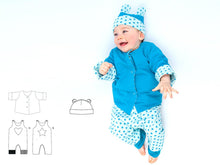 Load image into Gallery viewer, Baby sewing pattern bundle ALBERTO FLAVIO ORSO Paper Pattern - Patternforkids