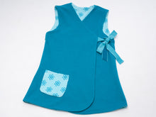 Laden Sie das Bild in den Galerie-Viewer, MARIE + BIBI Baby girls dress + leggings bundle sewing pattern ebook pdf - Patternforkids