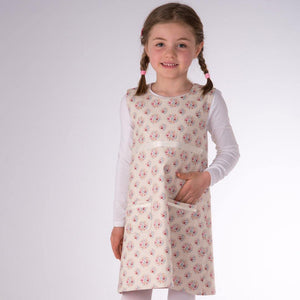 ELENA Baby girls reversible dress sewing pattern ebook pdf - Patternforkids