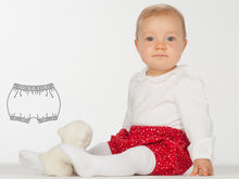 Laden Sie das Bild in den Galerie-Viewer, ELISA Baby diaper cover sewing pattern Paper pattern - Patternforkids