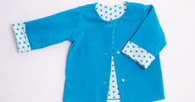 Laden Sie das Bild in den Galerie-Viewer, Easy Baby and Kids Jacket Sewing Pattern for Boy + Girl lined and reversible FLAVIO. Unisex, for Babies and Children newborn up to 3 years - Patternforkids