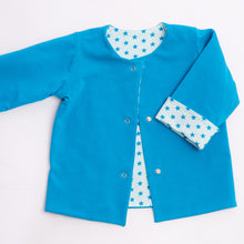 Load image into Gallery viewer, Easy Baby and Kids Jacket Sewing Pattern for Boy + Girl lined and reversible FLAVIO. Unisex, for Babies and Children newborn up to 3 years - Patternforkids
