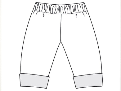 Baby pants pattern FIORETTO Paper pattern - Patternforkids