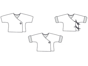 FIORINO Baby jacket sewing pattern ebook pdf - Patternforkids