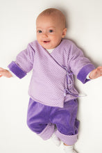 Laden Sie das Bild in den Galerie-Viewer, FIORINO Baby jacket sewing pattern ebook pdf - Patternforkids