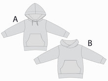 Load image into Gallery viewer, Hoodie pattern pdf FLY by Patternforkids