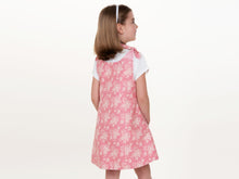 Load image into Gallery viewer, Girls pinafore dress sewing pattern ebook pdf JULE from Patternforkids