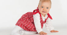 Load image into Gallery viewer, Baby Pinafore dress sewing pattern ebook pdf LIPSIA - Patternforkids