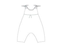 Laden Sie das Bild in den Galerie-Viewer, LOTTE Baby girls overall sewing pattern ebook pdf - Patternforkids