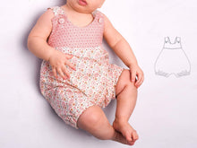 Laden Sie das Bild in den Galerie-Viewer, Baby overall sewing pattern LUNA - Patternforkids