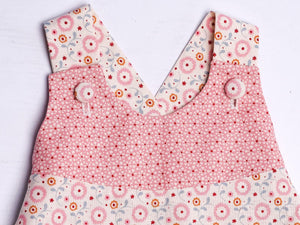 Baby overall sewing pattern pdf LUNA - Patternforkids