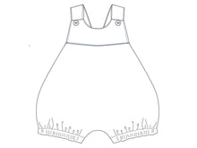 Load image into Gallery viewer, Baby overall sewing pattern pdf LUNA - Patternforkids