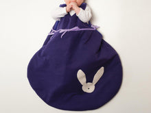 Load image into Gallery viewer, Baby sleep sack sewing pattern with cuddly toy bunny TONDO and TONDINO - Patternforkids