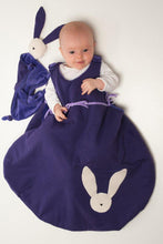 Load image into Gallery viewer, Baby sleep sack sewing pattern ebook pdf with bunny toy TONDO + TONDINO - Patternforkids
